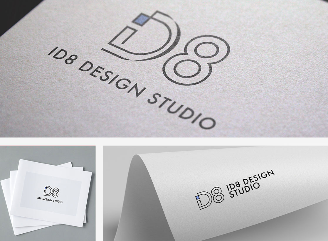طراحی لوگوی حرفه ای برای کمپانی ID8