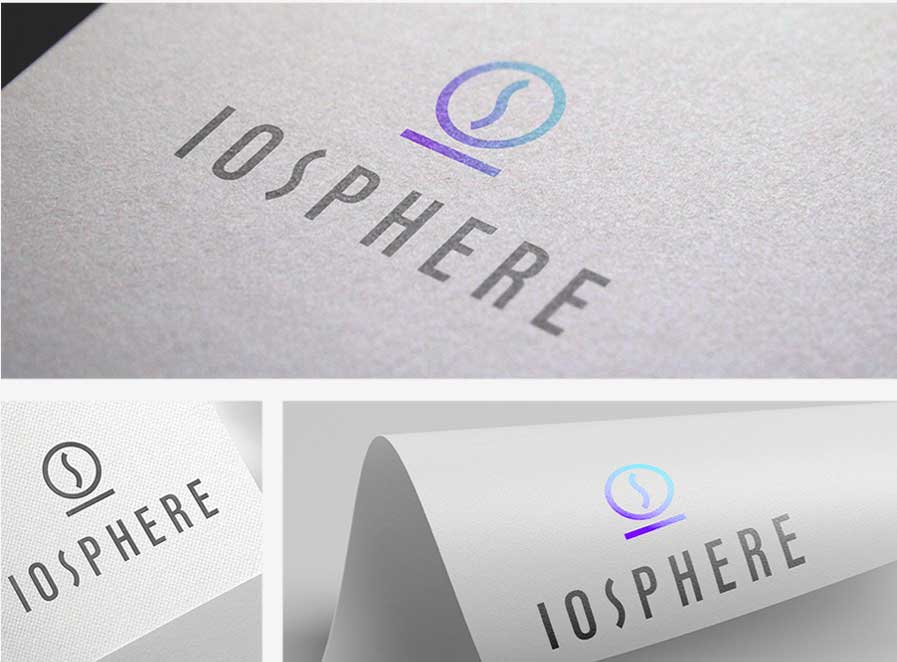طراحی لوگو برای کمپانی IOSphere