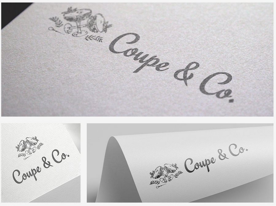 طراحی لوگو برای کمپانی coupe & co